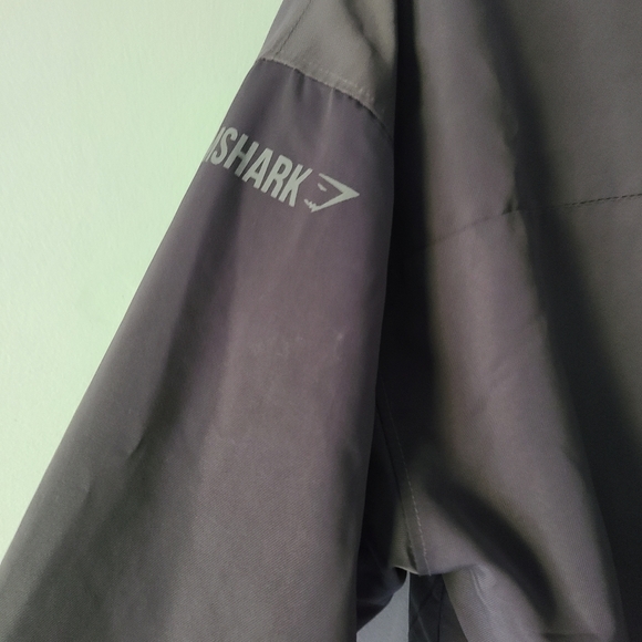 Gymshark Bomber Jacket Charcoal Size Small - Picture 4 of 4